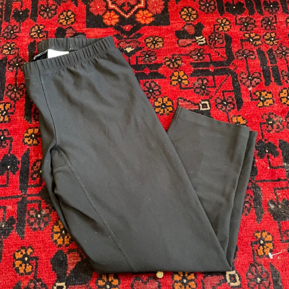 Nike Cropped Dri-fit Black Leggings